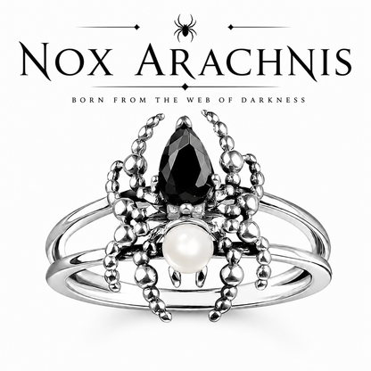 NOXARIS couples rings dark gothic alternative pair