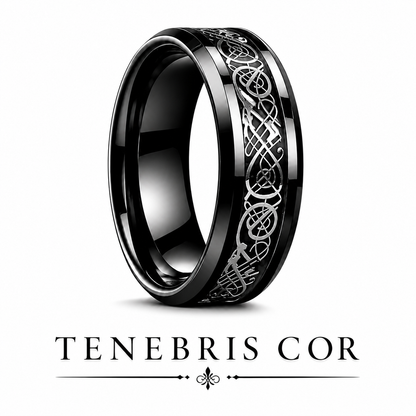 NOXARIS couples rings gothic dark alternative aesthetic