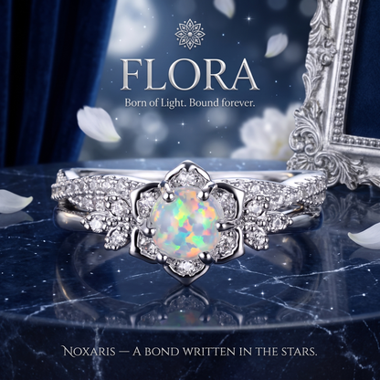 FLORA ring detail — NOXARIS